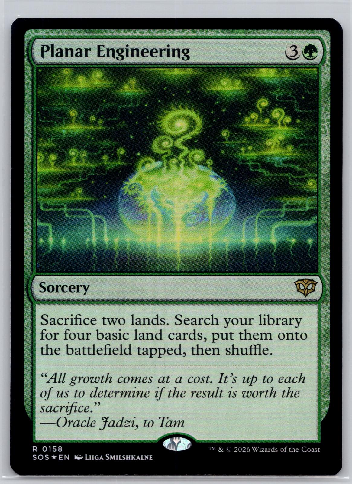 Planar Engineering Secrets of Strixhaven Magic: The Gathering Foil Near Mint