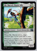 Ms. Marvel, Elastic Ally Commander: Marvel Super Heroes M:TG Foil NM