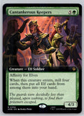 Cantankerous Keepers (Extended Art) The Hobbit Magic: The Gathering Near Mint