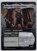 Great Ugly-Looking Goblin (Showcase) The Hobbit Magic: The Gathering Foil NM