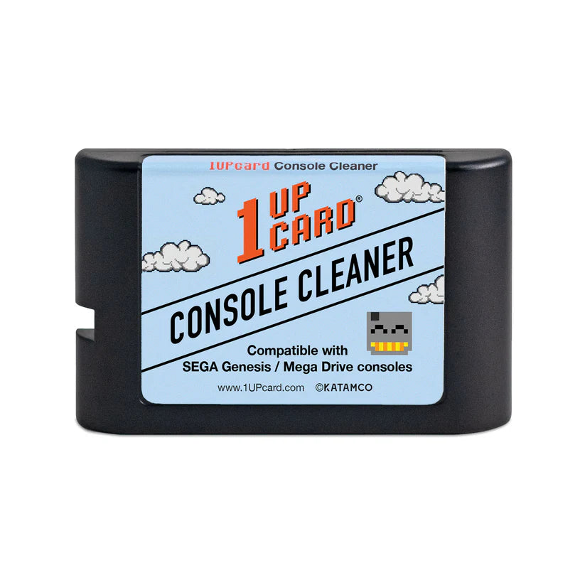 1UPcard™ Video Game Console Cleaner Compatible with SEGA Genesis / Mega Drive