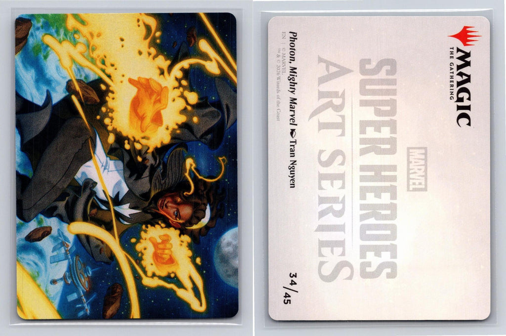 Photon, Mighty Marvel Art Card Art Series: Marvel Super Heroes MtG NM