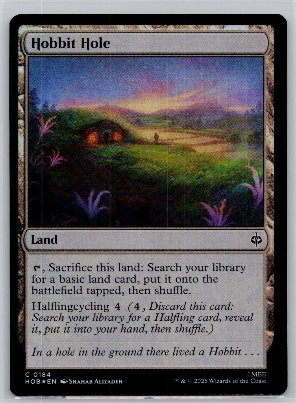 Hobbit Hole The Hobbit Magic: The Gathering Foil Near Mint