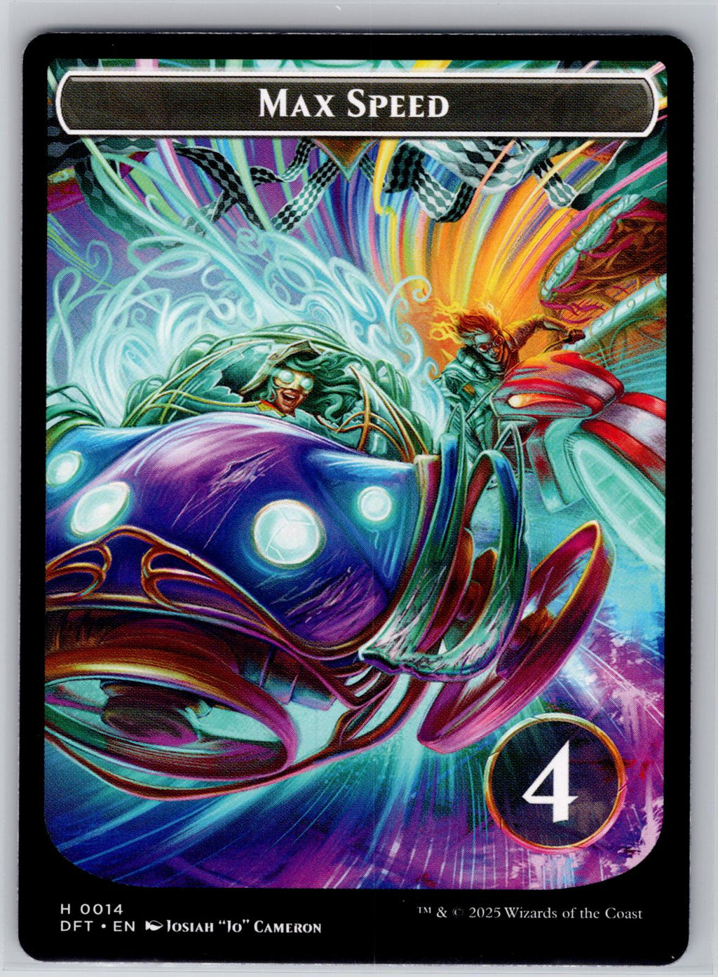 Start Your Engines! // Max Speed Aetherdrift Magic: The Gathering Near Mint