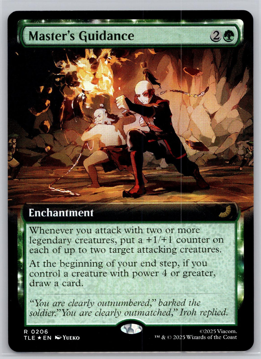 Master's Guidance(Extended)Avatar:The Last Airbender:Eternal-Legal M:TG Foil NM