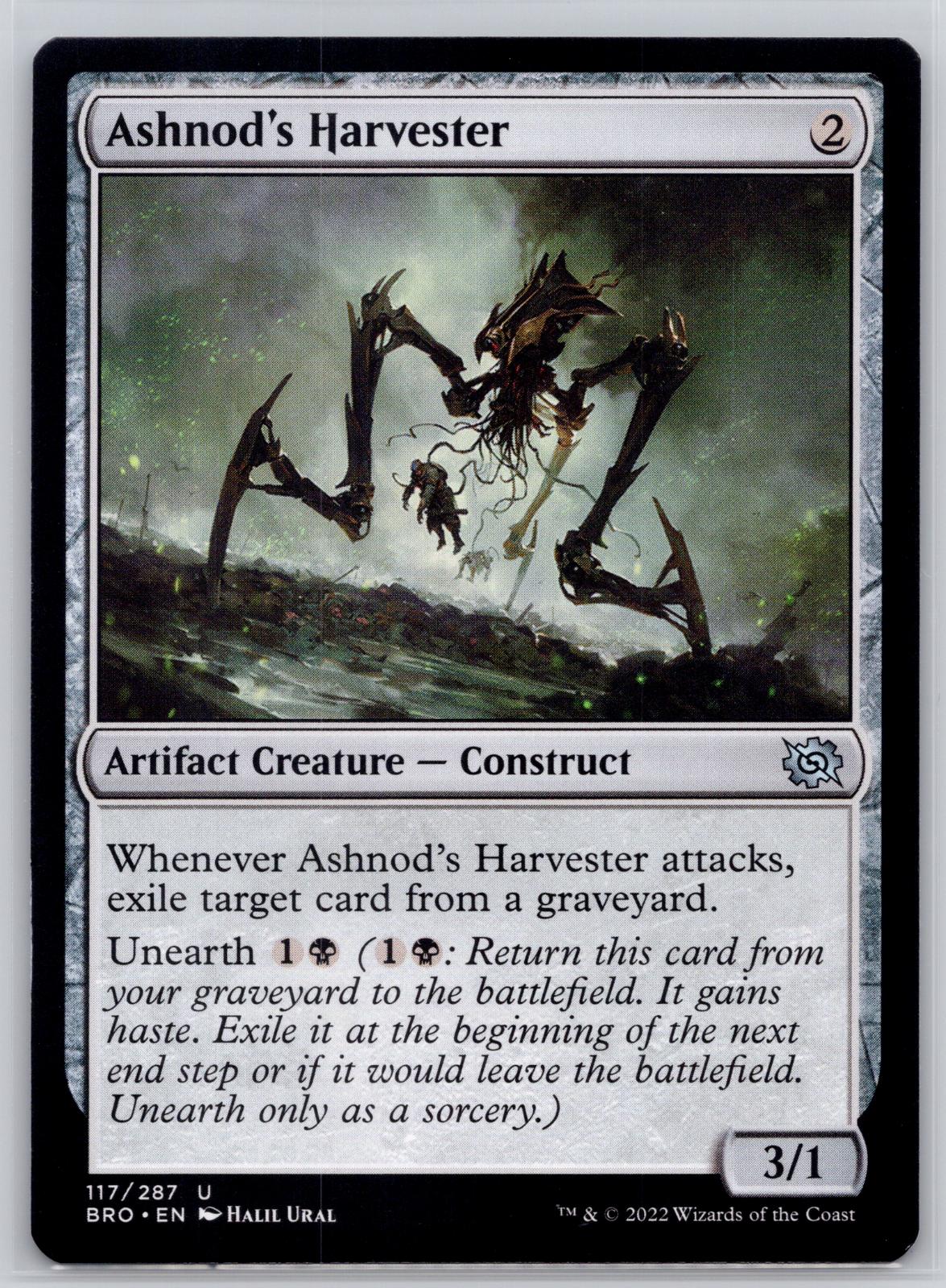 Ashnod's Harvester The Brothers' War Magic: The Gathering Near Mint