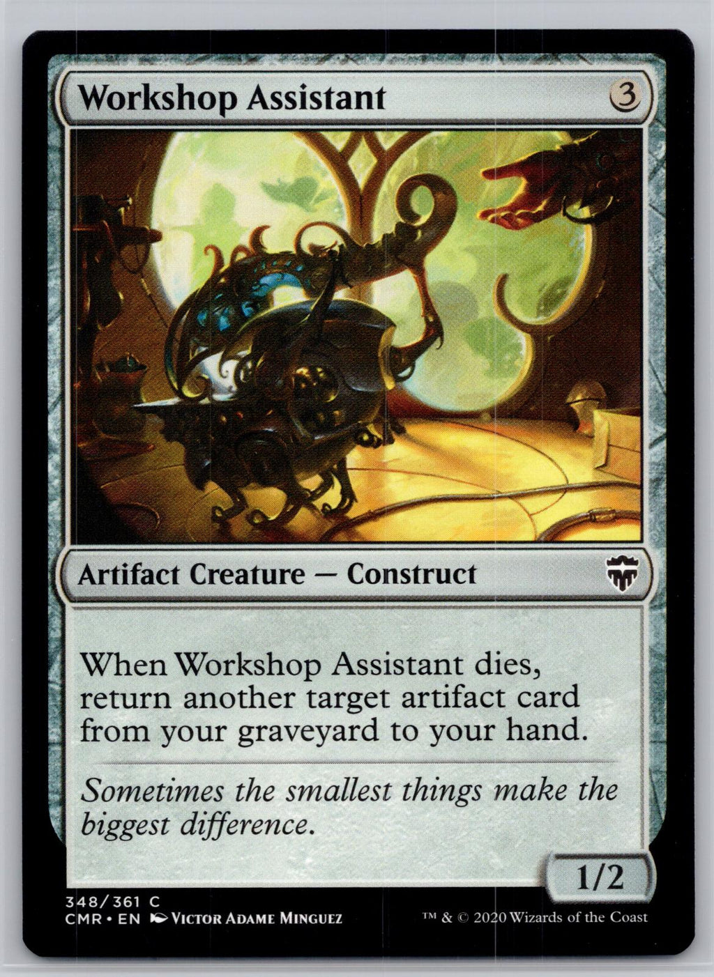 Workshop Assistant Commander Legends Magic: The Gathering Near Mint