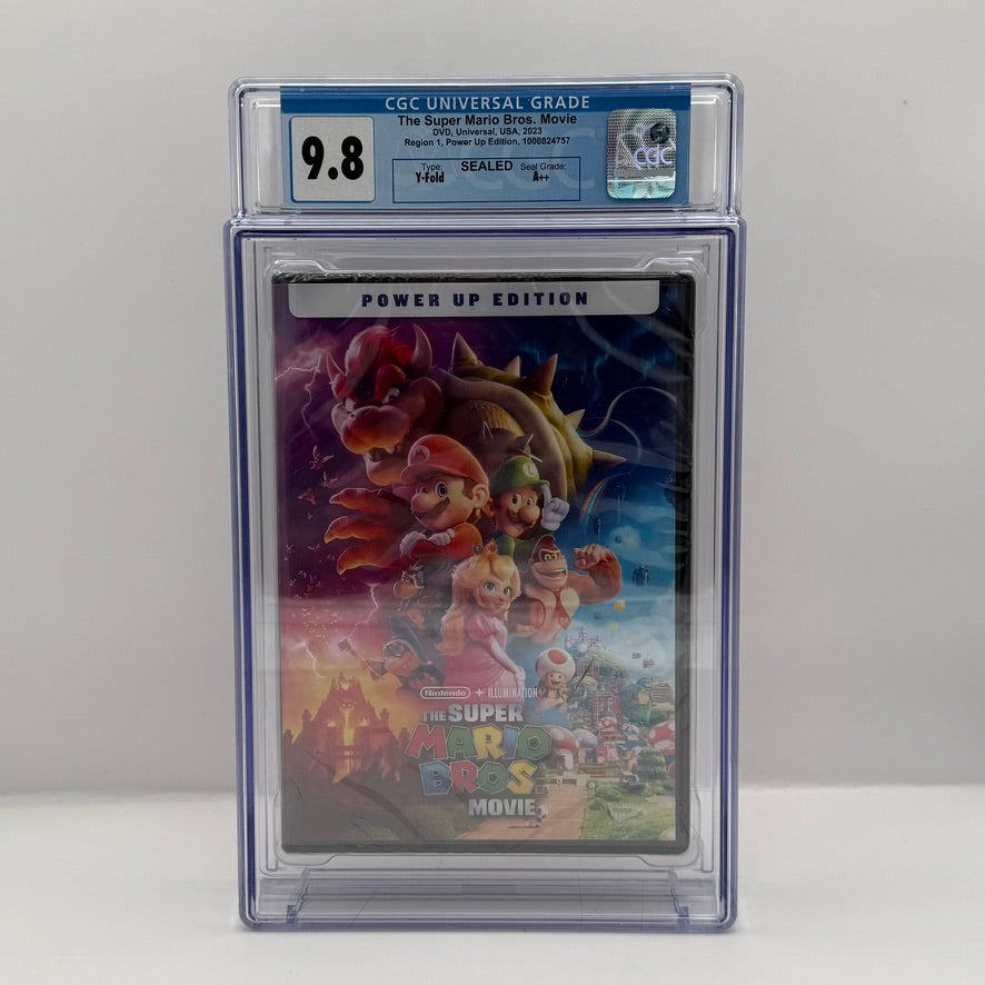 The Super Mario Bros. Movie (2023) DVD CGC 9.8 A++