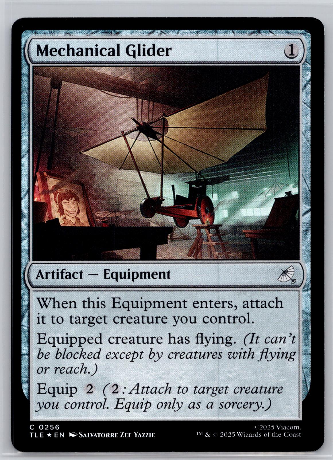 Mechanical Glider Avatar: The Last Airbender: Eternal-Legal M:TG Foil NM