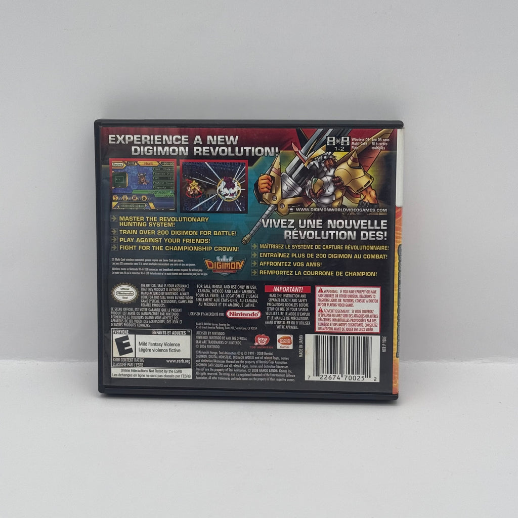 Digimon World Championship - Nintendo DS - CIB