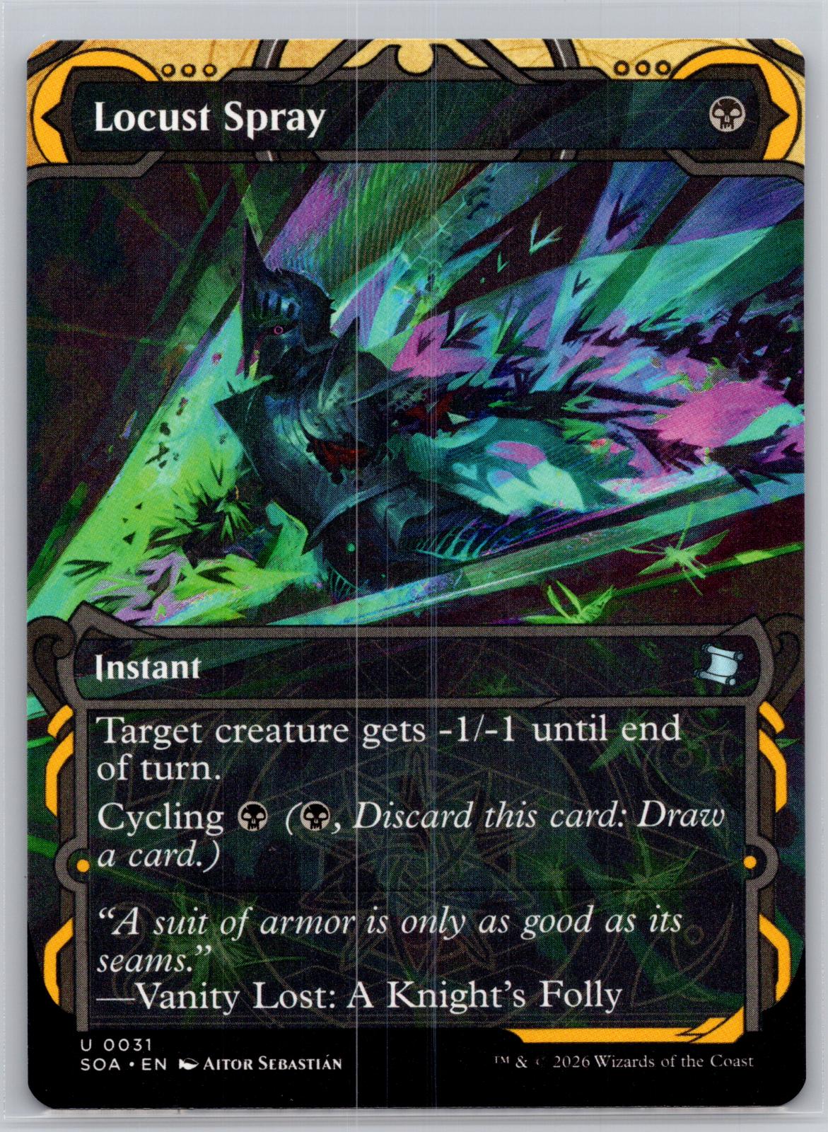 Locust Spray Secrets of Strixhaven: Mystical Archive Magic: The Gathering NM