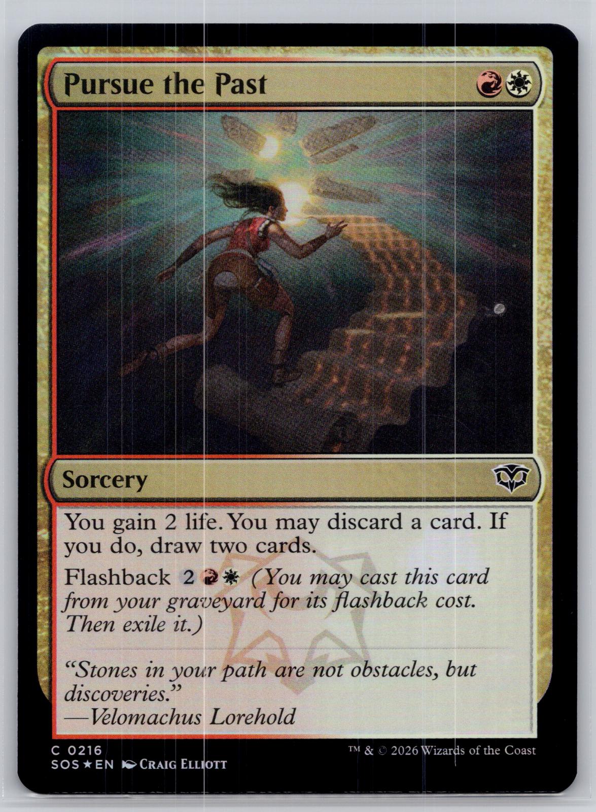 Pursue the Past Secrets of Strixhaven Magic: The Gathering Foil Near Mint