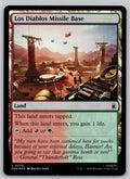 Los Diablos Missile Base Marvel Super Heroes Magic: The Gathering Foil Near Mint