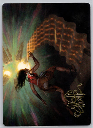 Pursue the Past(Gold-Stamped Signature) Art Series:Secrets of Strixhaven M:TG NM