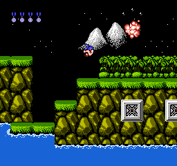 Contra: Revenge of the Red Falcon – NES Cartridge