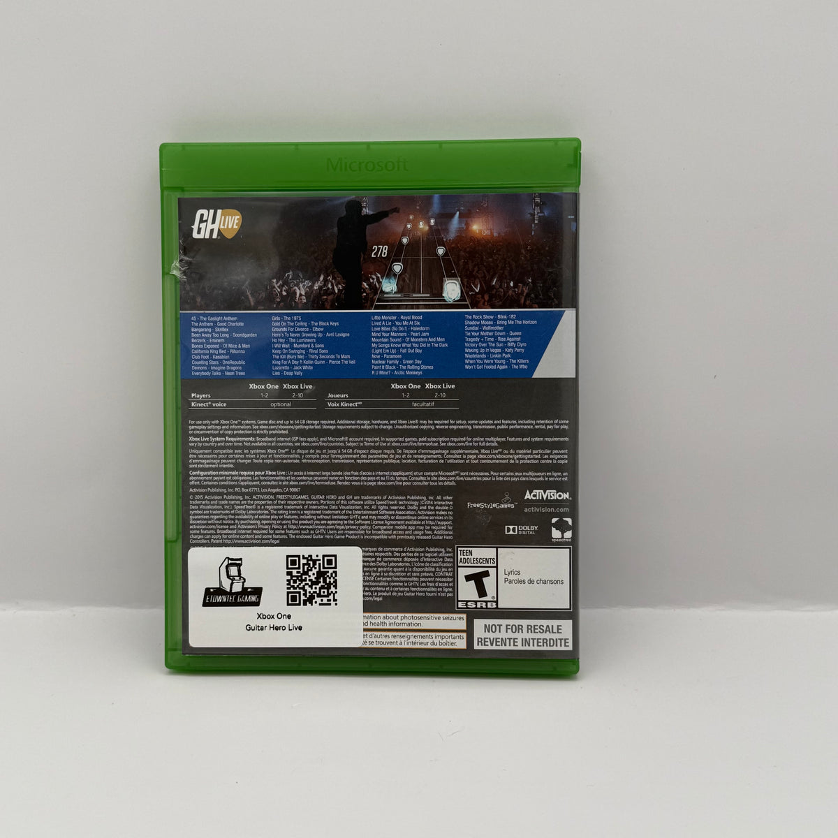 Guitar Hero Live (Game Only) - Xbox One - CIB