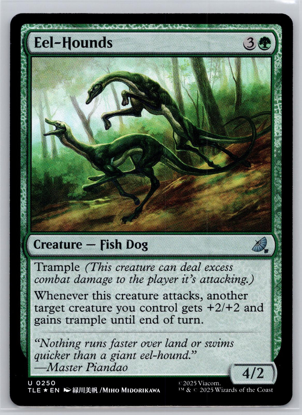 Eel-Hounds Avatar: The Last Airbender: Eternal-Legal M:TG Foil NM