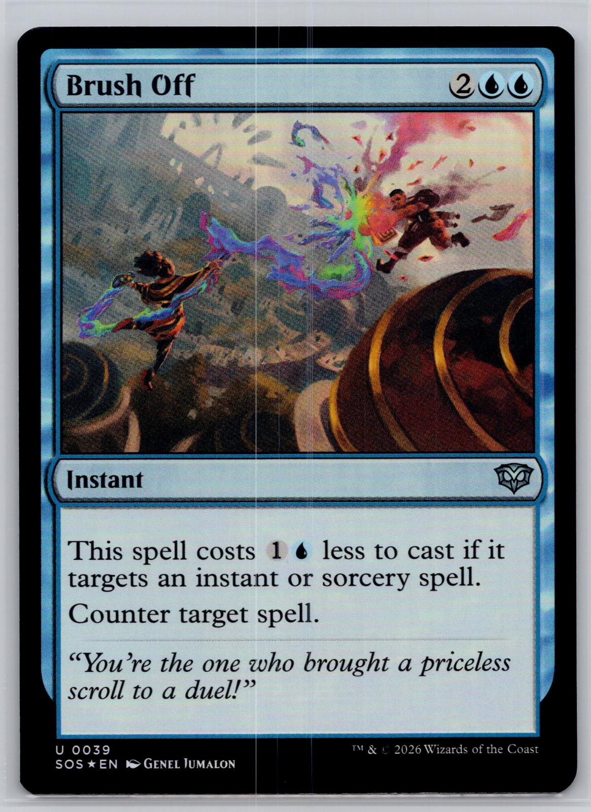 Brush Off Secrets of Strixhaven Magic: The Gathering Foil Near Mint