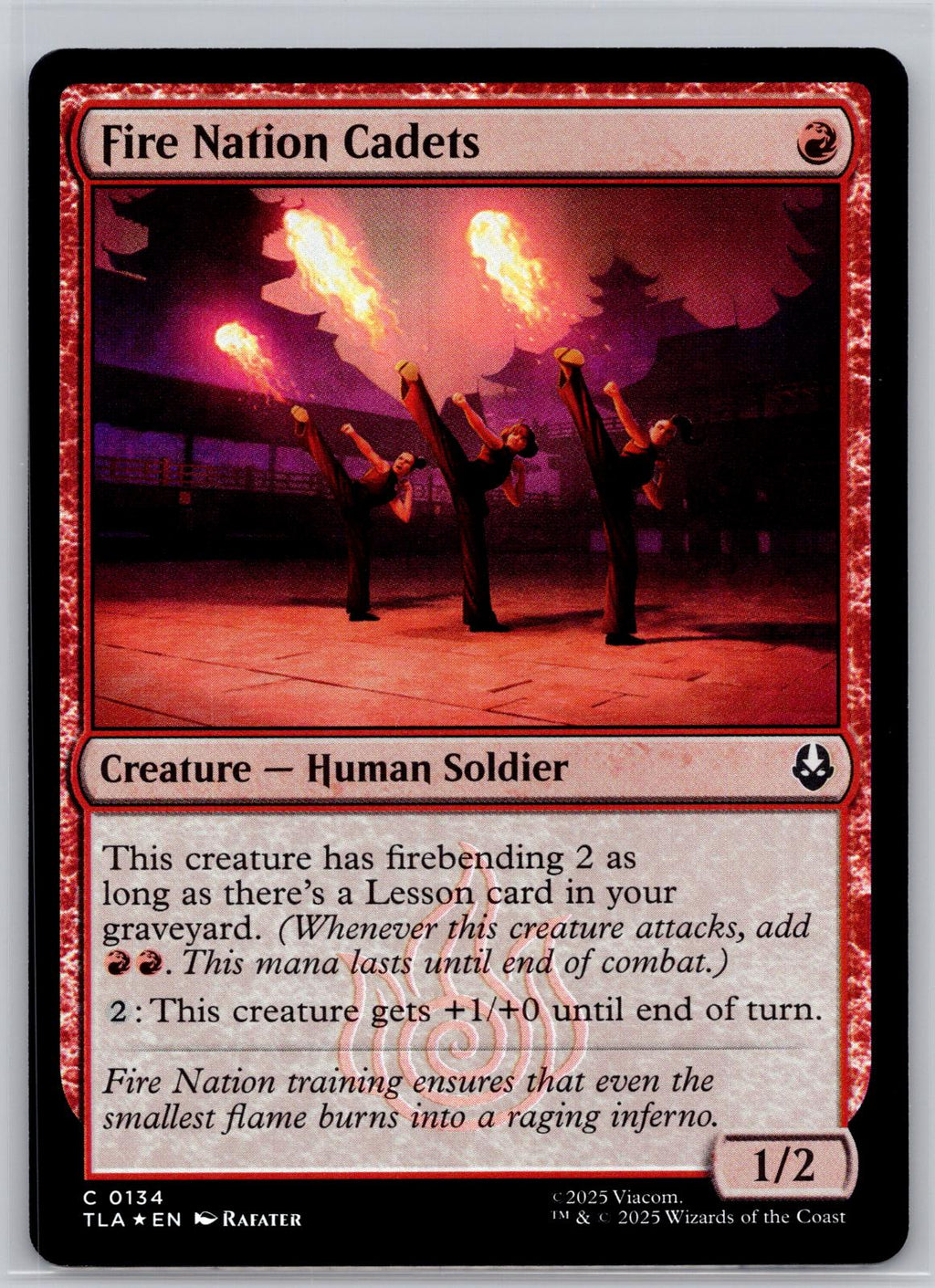Fire Nation Cadets Avatar: The Last Airbender Magic: The Gathering Foil NM
