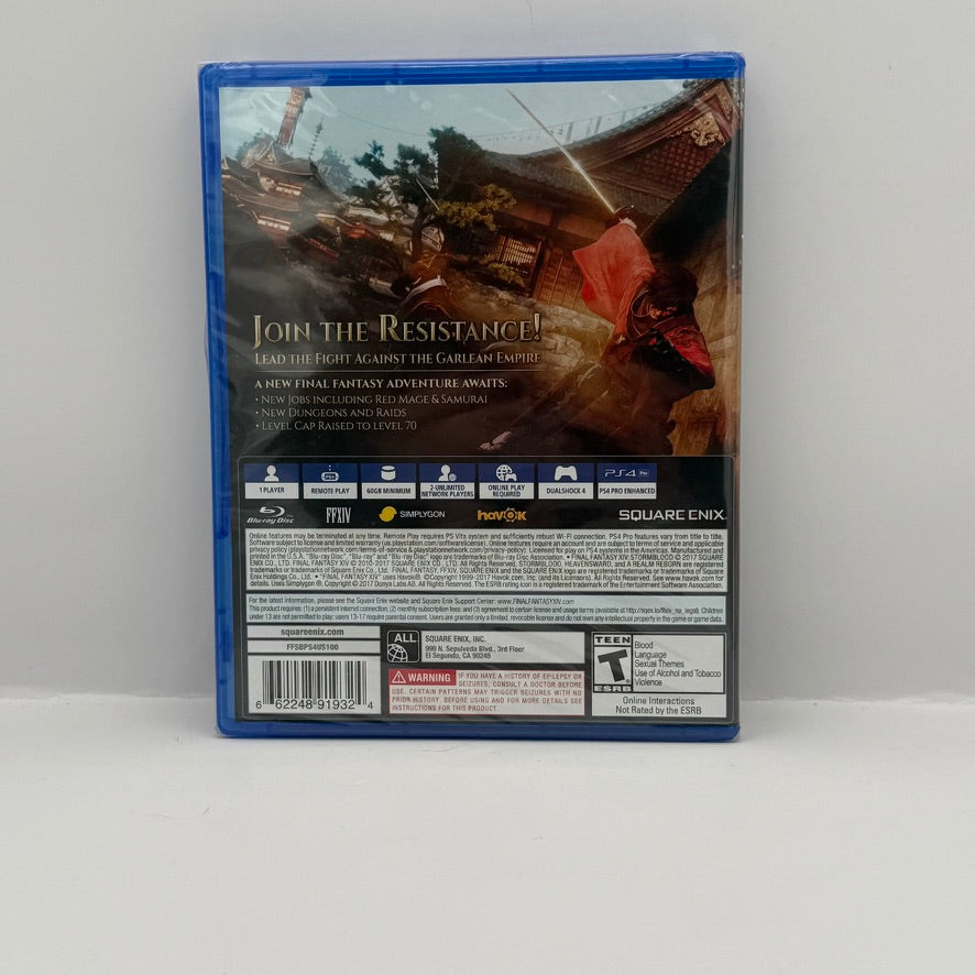 Final Fantasy XIV Online: Stormblood - PS4 - New Sealed