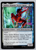 Spider-Woman, Secret Agent Marvel Super Heroes Magic: The Gathering Foil NM