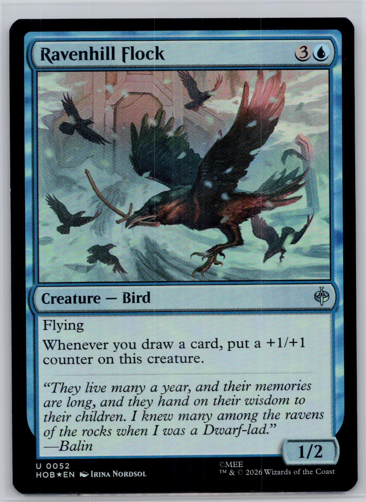 Ravenhill Flock The Hobbit Magic: The Gathering Foil Near Mint