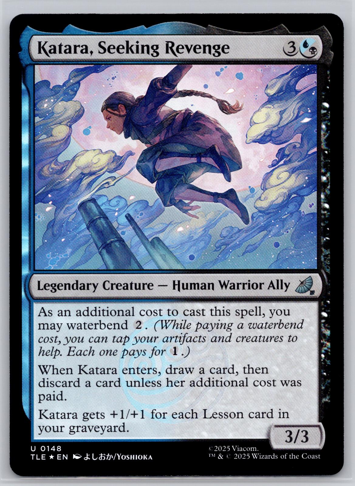 Katara, Seeking Revenge Avatar: The Last Airbender: Eternal-Legal M:TG Foil NM