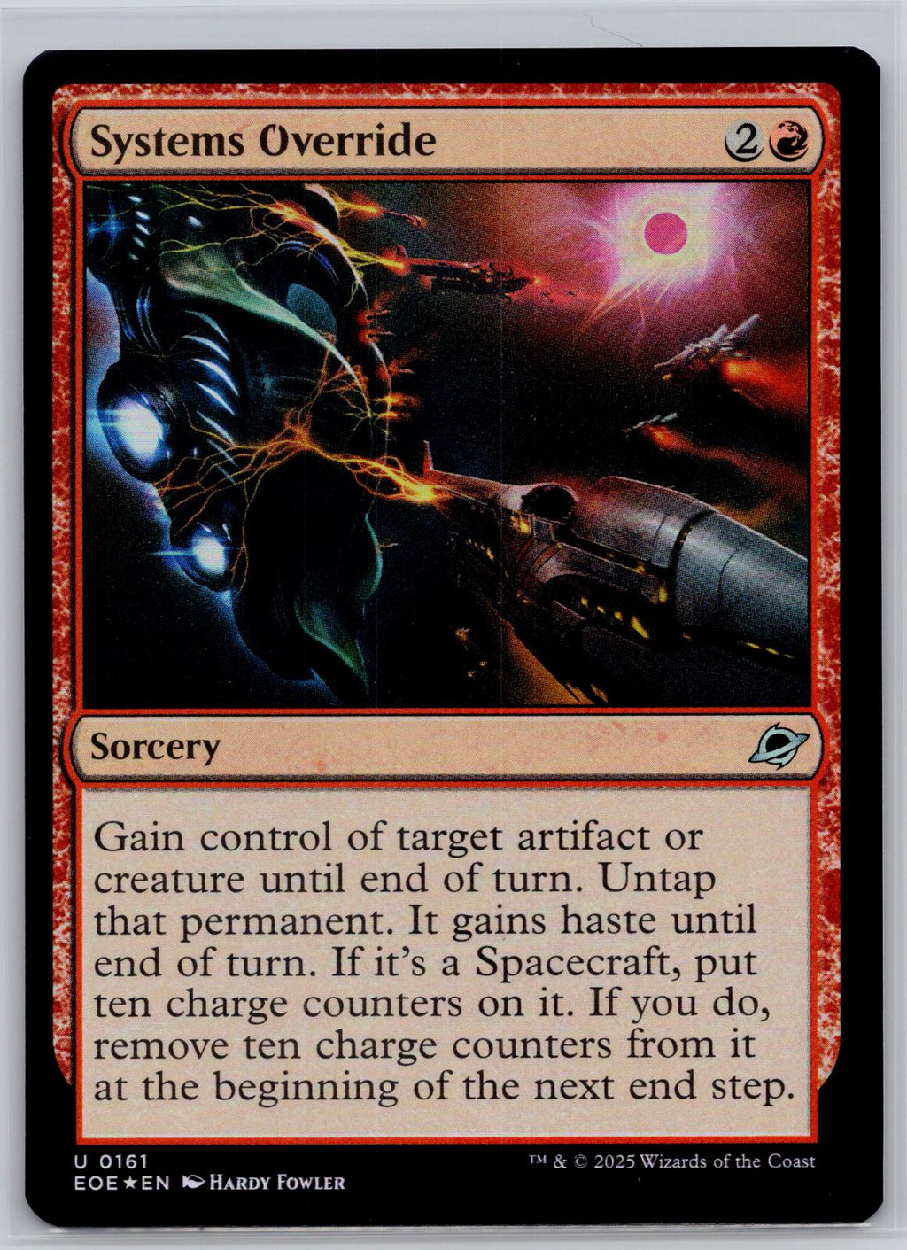 Systems Override Edge of Eternities Magic: The Gathering Foil Near Mint