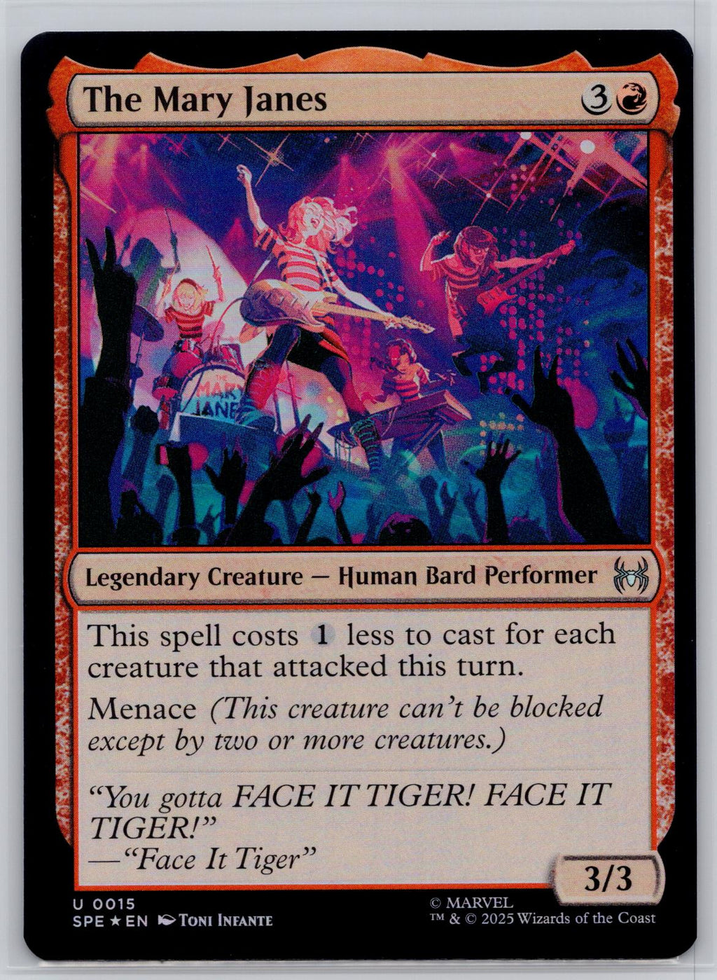 The Mary Janes Marvel's Spider-Man: Eternal-Legal Magic: The Gathering Foil NM