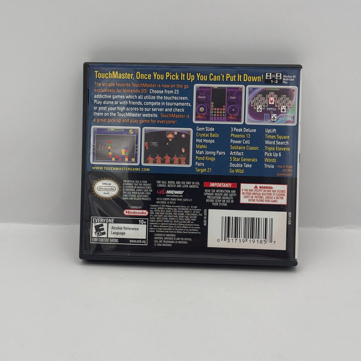 TouchMaster - Nintendo DS - CIB