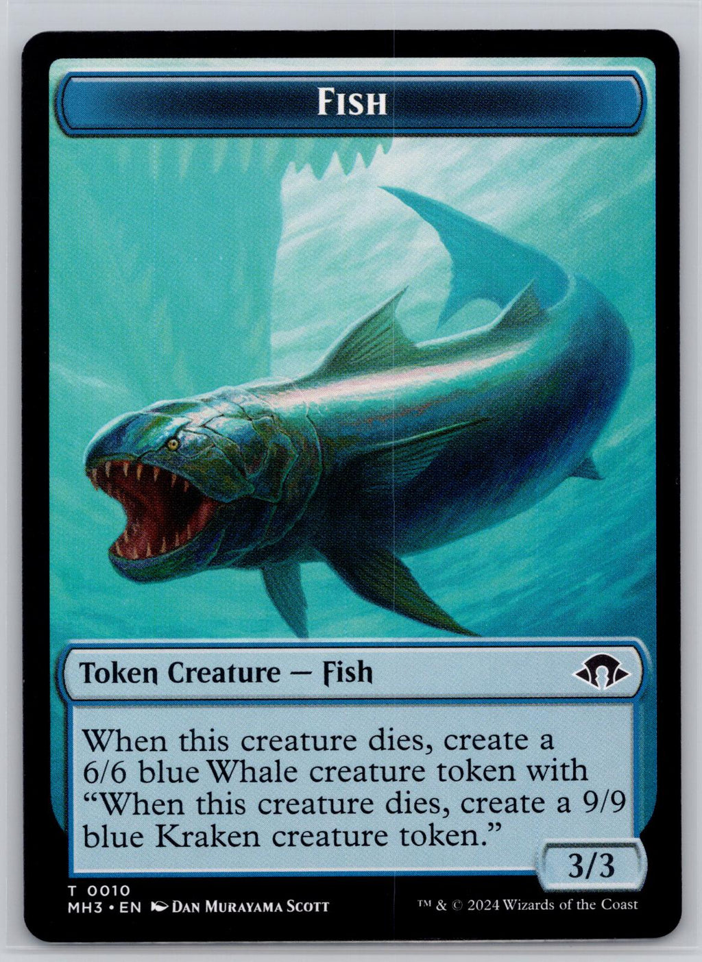 Fish Token Modern Horizons 3 Magic: The Gathering Near Mint