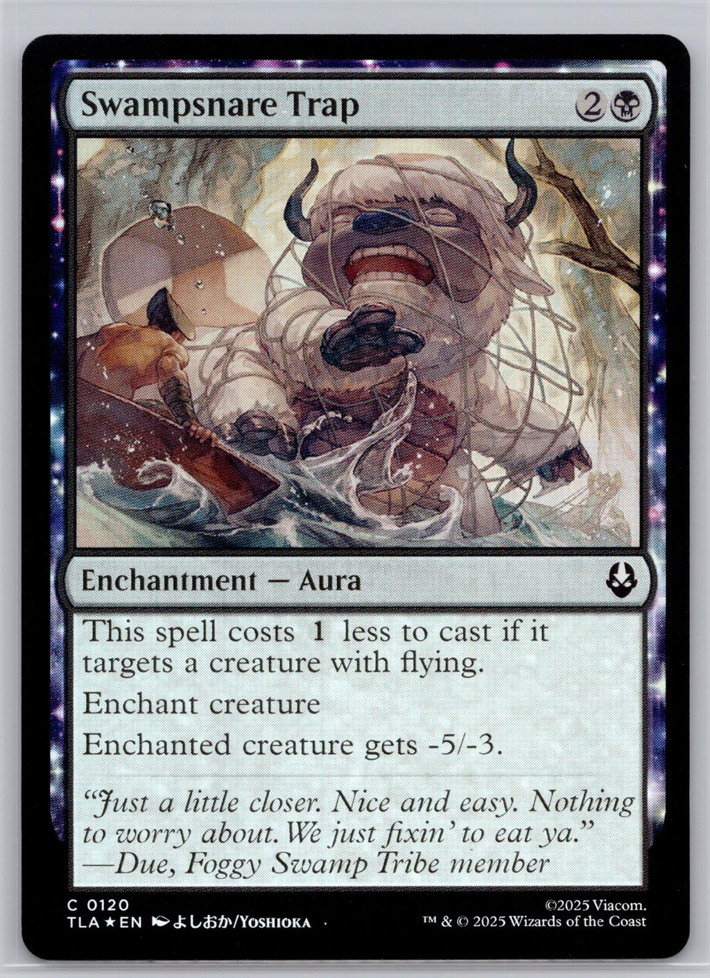 Swampsnare Trap Avatar: The Last Airbender Magic: The Gathering Foil Near Mint