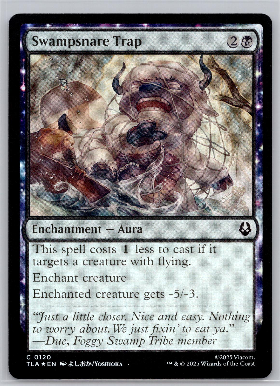 Swampsnare Trap Avatar: The Last Airbender Magic: The Gathering Foil Near Mint