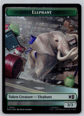 Angel // Elephant Double-Sided Token Commander: Marvel Super Heroes M:TG Foil NM