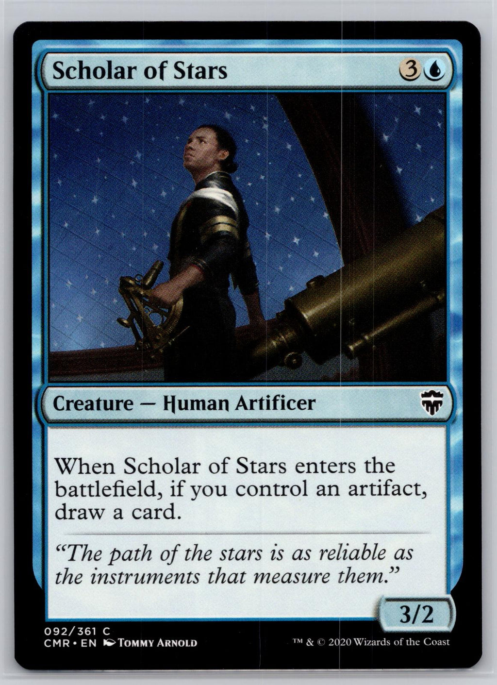 Scholar of Stars Commander Legends Magic: The Gathering Near Mint