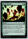 Rocky Rebuke Avatar: The Last Airbender Magic: The Gathering Foil Near Mint