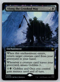 Along the Crooked Way (Extended Art) The Hobbit Magic: The Gathering Foil NM