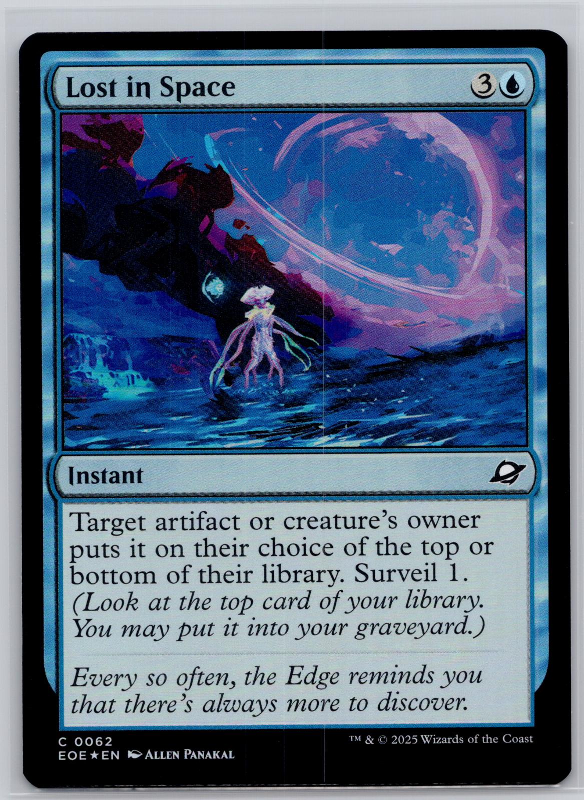 Lost In Space Edge of Eternities Magic: The Gathering Foil Near Mint