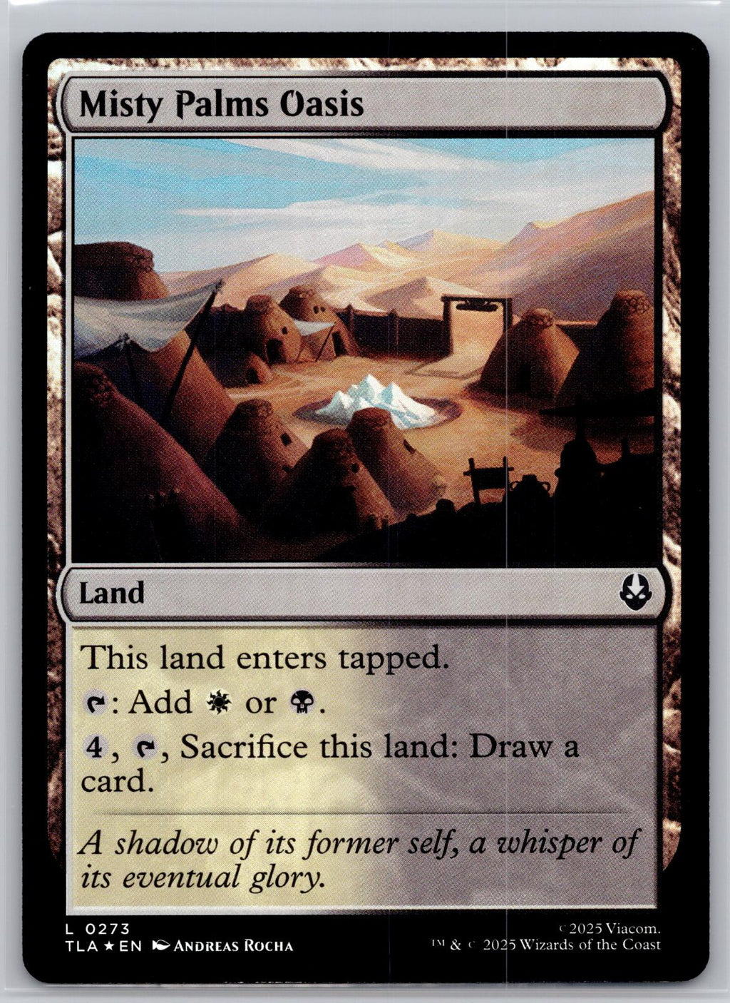 Misty Palms Oasis Avatar: The Last Airbender Magic: The Gathering Foil Near Mint