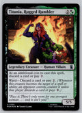 Titania, Rugged Rumbler Marvel Super Heroes Magic: The Gathering Foil Near Mint