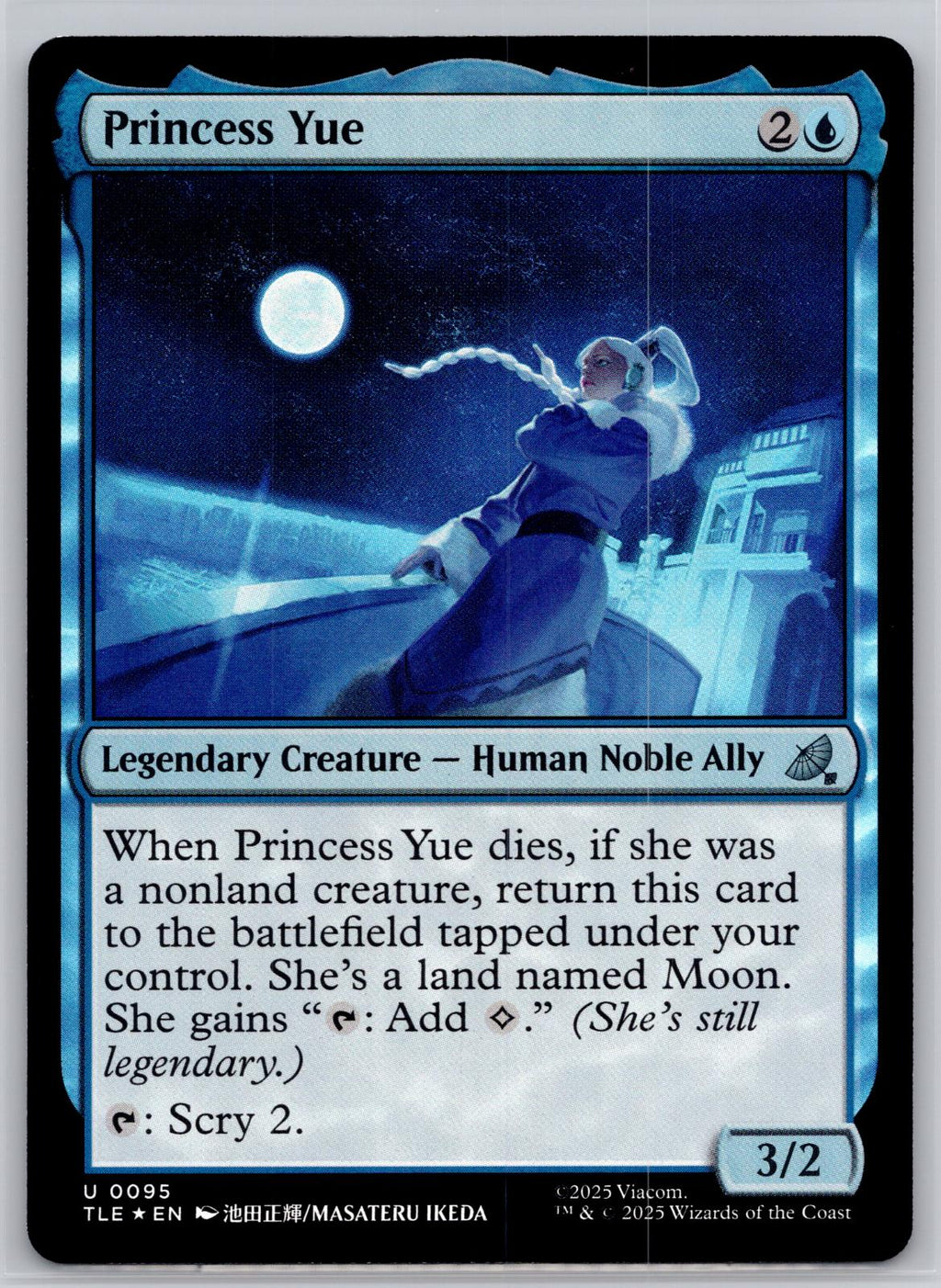 Princess Yue Avatar: The Last Airbender: Eternal-Legal M:TG Foil NM