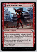 How to Start a Riot Avatar: The Last Airbender Magic: The Gathering Foil NM