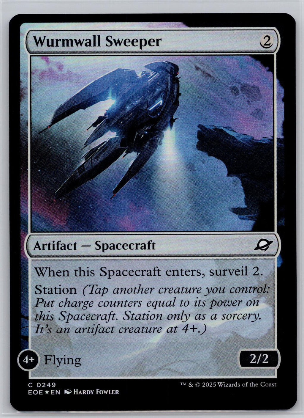 Wurmwall Sweeper Edge of Eternities Magic: The Gathering Foil Near Mint