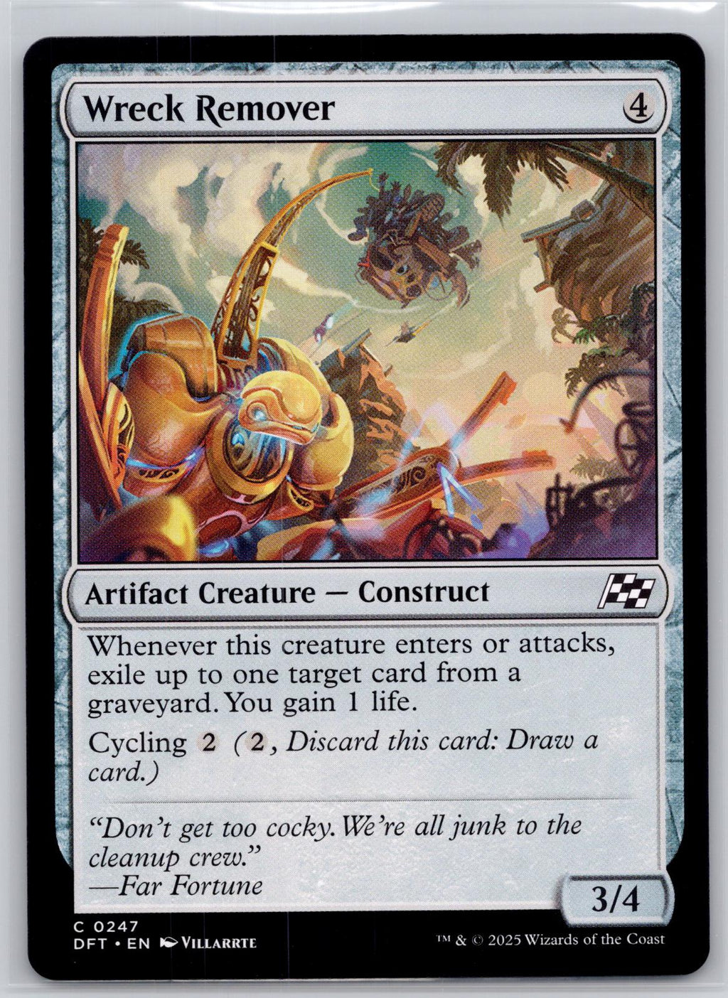 Wreck Remover Aetherdrift Magic: The Gathering Near Mint