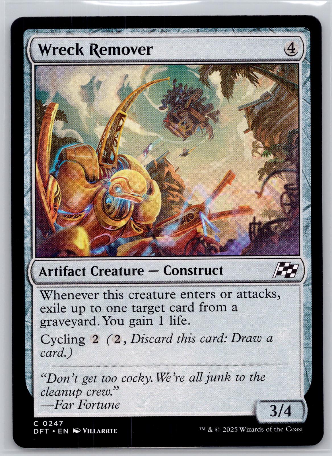 Wreck Remover Aetherdrift Magic: The Gathering Near Mint
