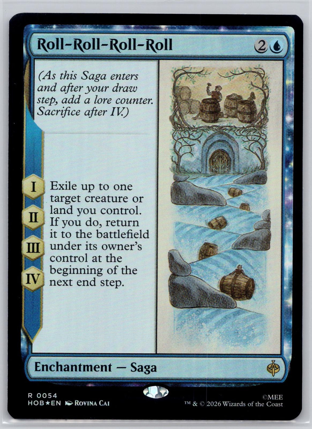 Roll-Roll-Roll-Roll The Hobbit Magic: The Gathering Foil Near Mint