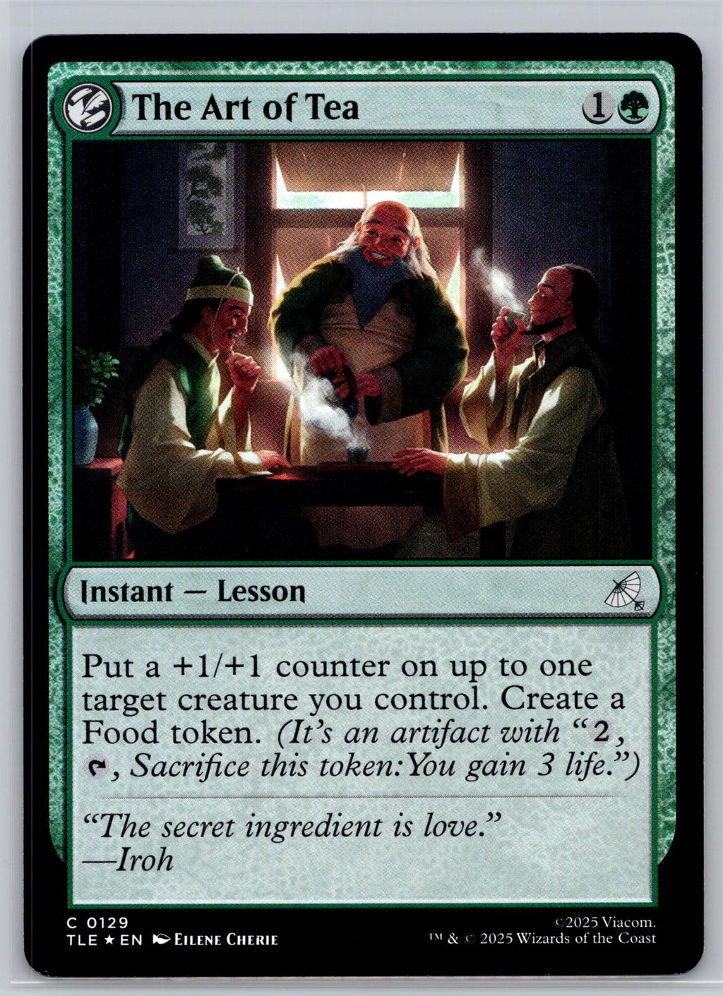 The Art of Tea Avatar: The Last Airbender: Eternal-Legal M:TG Foil NM