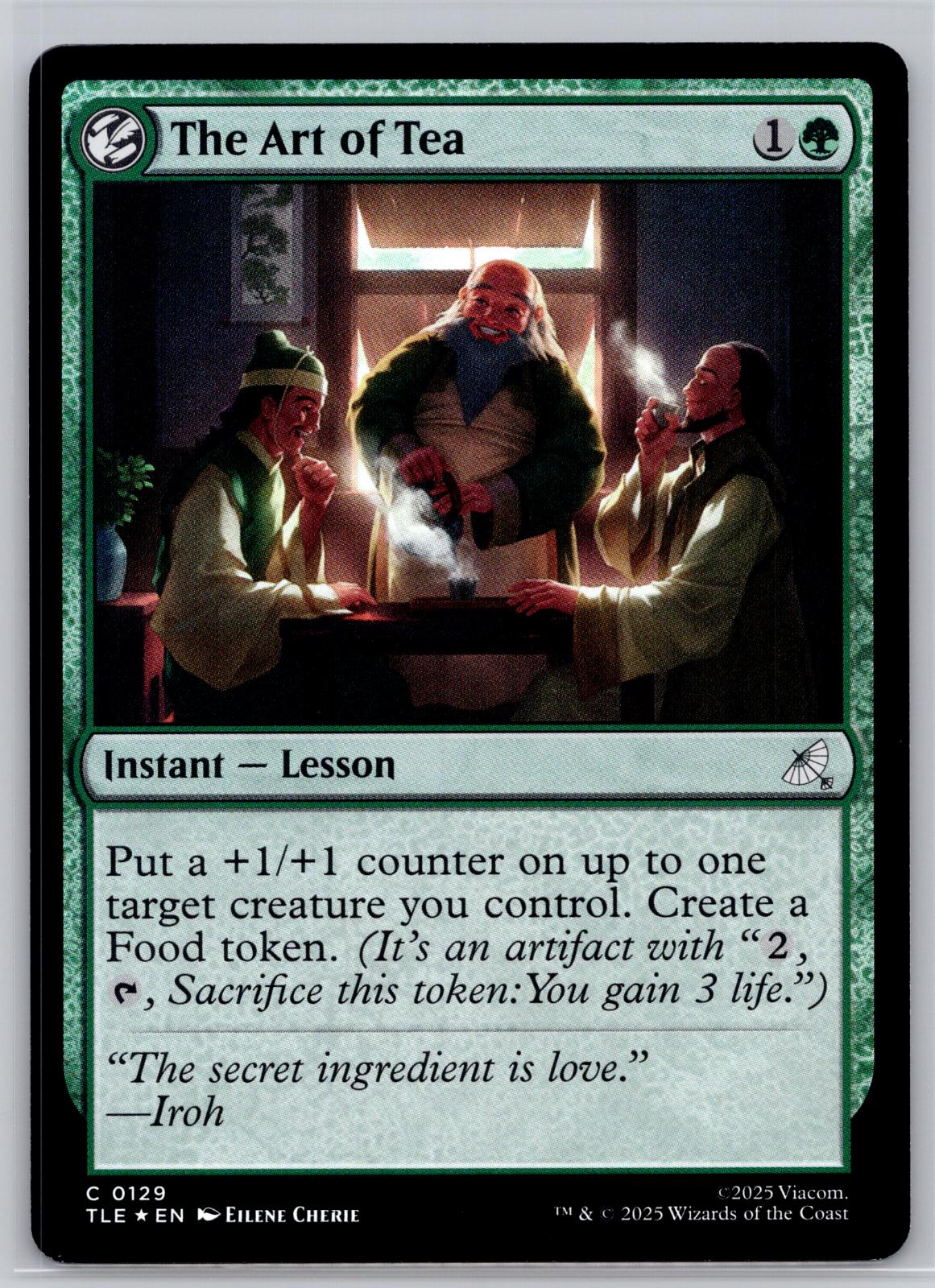 The Art of Tea Avatar: The Last Airbender: Eternal-Legal M:TG Foil NM