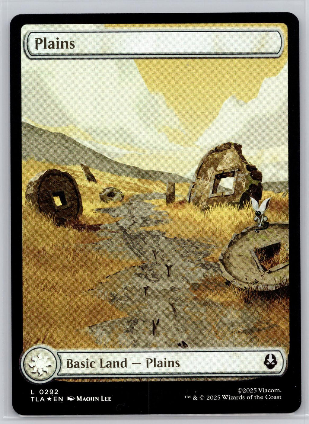 Plains (0292) Avatar: The Last Airbender Magic: The Gathering Foil Near Mint