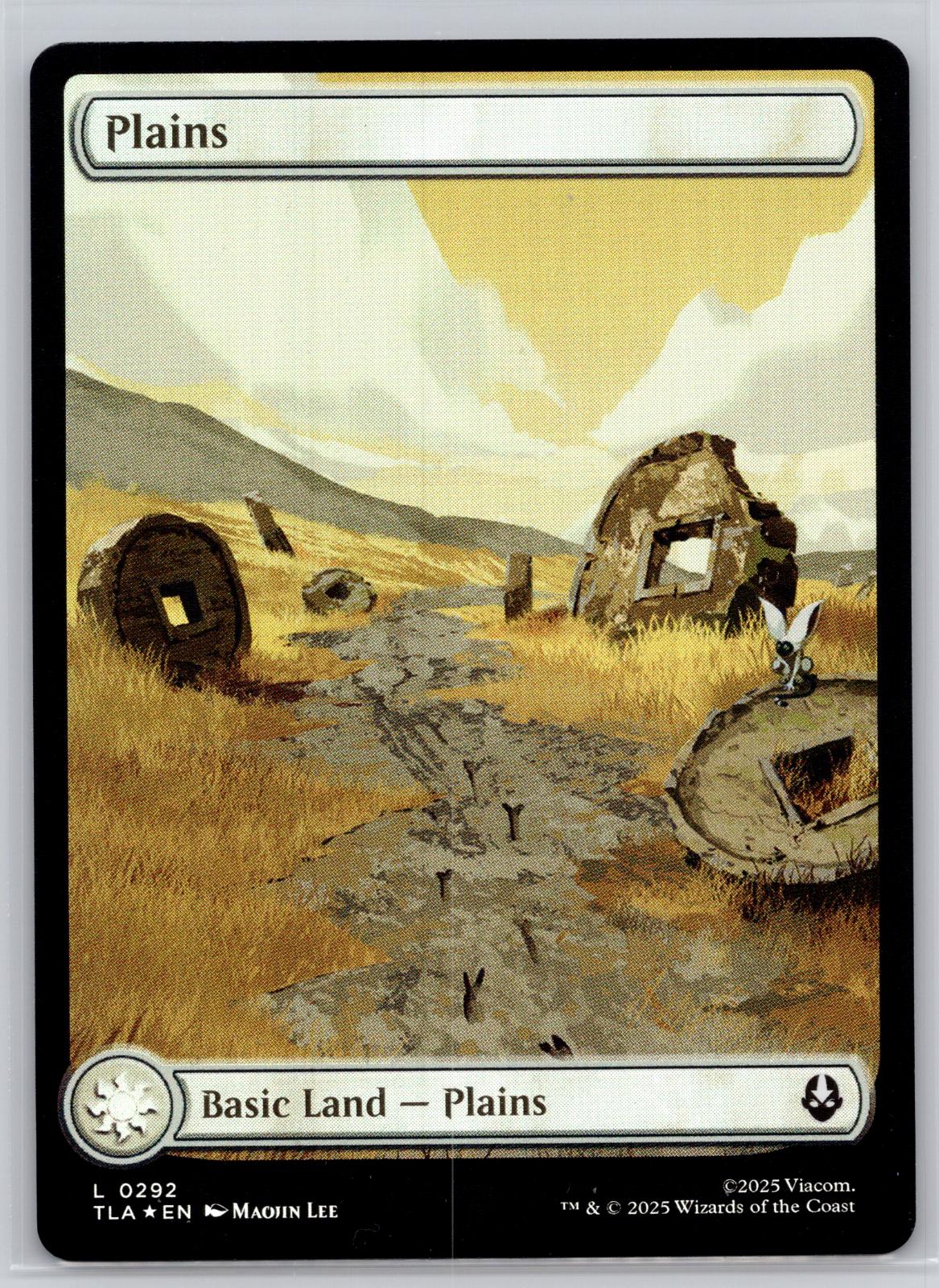 Plains (0292) Avatar: The Last Airbender Magic: The Gathering Foil Near Mint